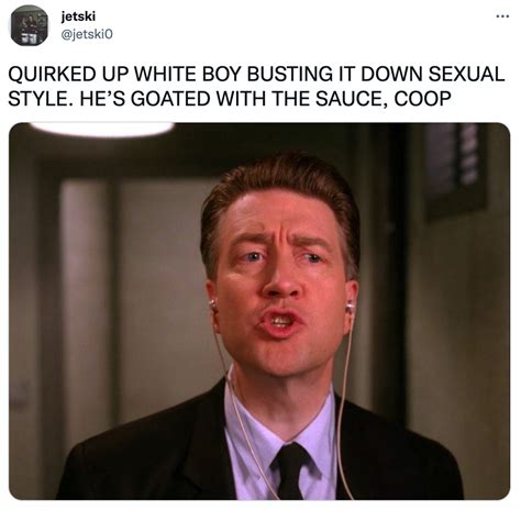 David Lynch | Quirked Up White Boy Goated With The Sauce | Know Your Meme