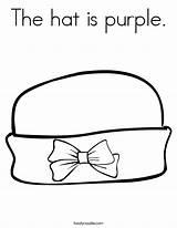 Free Printable Preschool Coloring Pages Things That Are Purple  sketch template