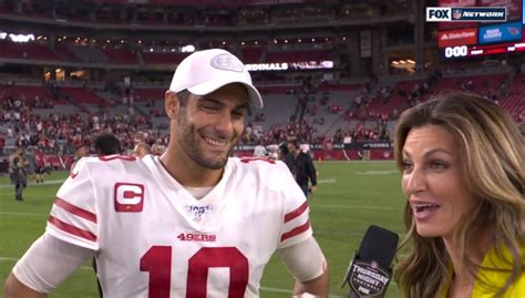 Erin Andrews Talks About Her Husband's Reaction To Jimmy Garoppolo ...