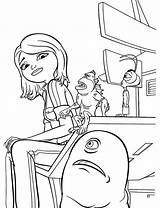 44 Monsters Vs Aliens Coloring Pages  ColoringPagesOnlycom sketch template