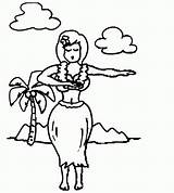 Hula Coloring Pages  Nation sketch template