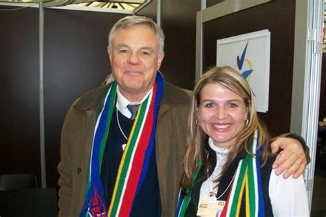 Koos Bekker and Janine Bester