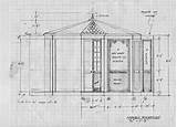 Garden Gazebo Pages Coloring sketch template
