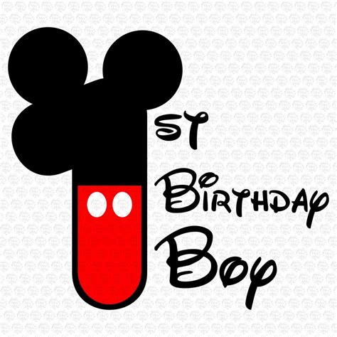 Mickey Mouse 1St Birthday Svg Free - 312+ Popular SVG Design