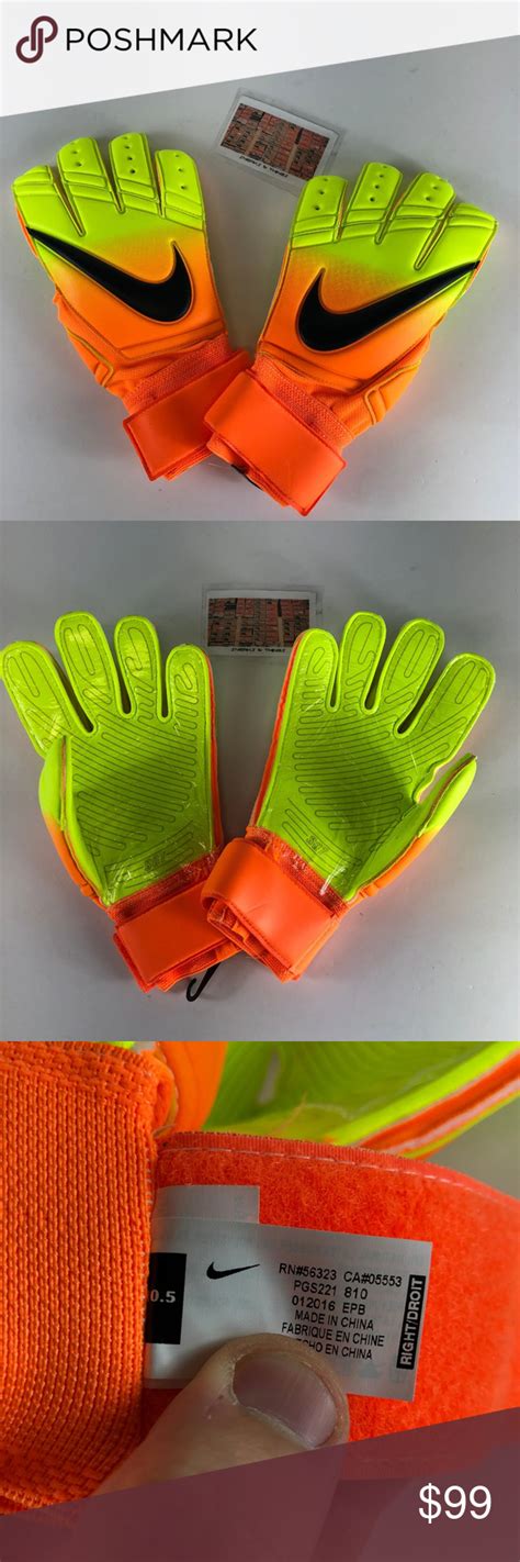 New Nike GK Spyne Promo Soccer Goalkeeper Gloves | Goalkeeper gloves, Goalkeeper, New nike