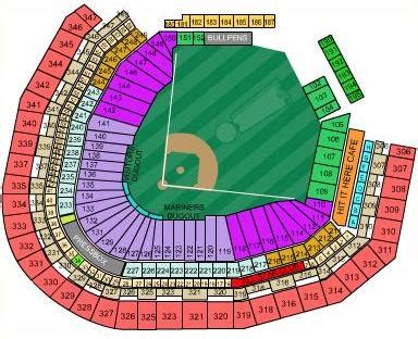 seattle mariners seat map | Brokeasshome.com