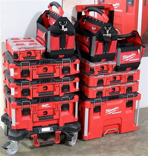 Milwaukee Packout Wheeled Dolly Stack | Milwaukee power tools, Milwaukee tool box, Stackable ...