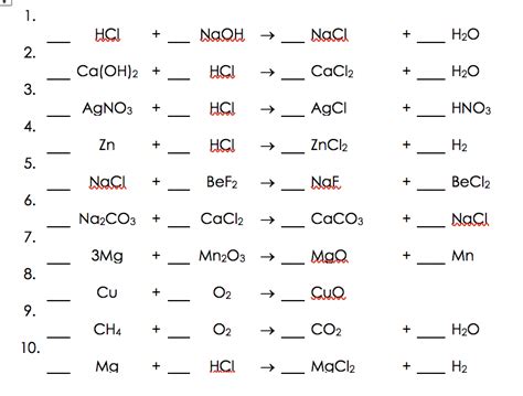 Solved Nacl H2O H2O HNO3 2 Ca(OH)2 + HCl → CaCl2 3 AgNO3 + | Chegg.com