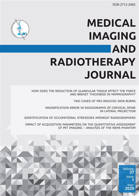 Vol. 37 No. 1 (2020): Medical Imaging and Radiotherapy Journal | Medical Imaging and ...