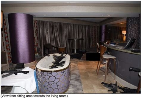 PHOTOS: Inside gunman Stephen Paddock's suite at Mandalay Bay