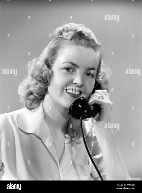 Blonde curls and woman Black and White Stock Photos & Images - Alamy