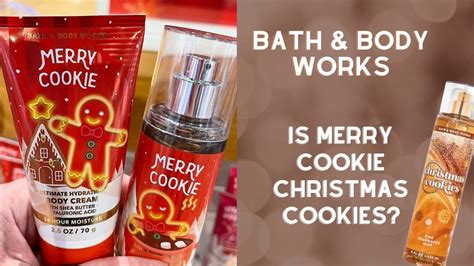 Bath & Body Works Is Merry Cookie Christmas Cookies? - YouTube