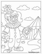 Free CLOWN Coloring Pages For Download Printable PDF sketch template