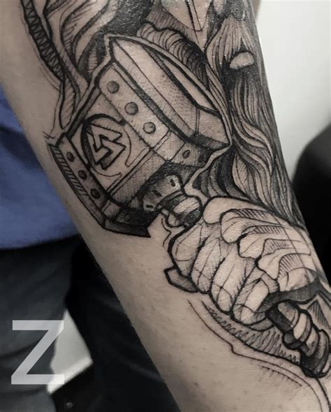 101 Amazing Thor Tattoo Ideas You Need To See! | Outsons | Men's ...