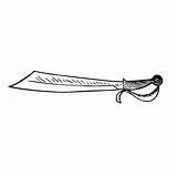 Machete Coloring Pages sketch template