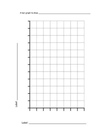 🍫 Bar Graph Template - Free Download (PRINTABLE)