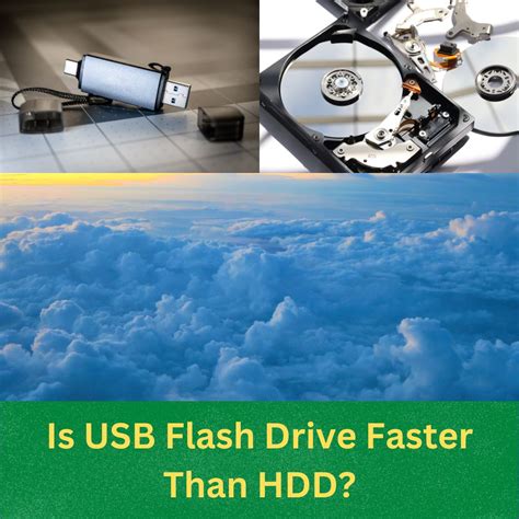 Is USB Flash Drive Faster Than HDD - Hot Electronics Products