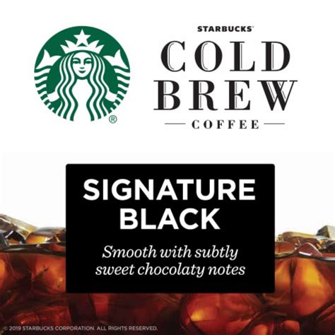 Starbucks Signature Black Cold Brew Multi-Serve Coffee Concentrate, 32 fl oz - Ralphs