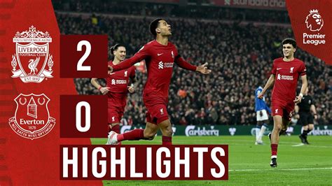 HIGHLIGHTS: Liverpool 2-0 Everton | Salah and Gakpo win the derby at ...