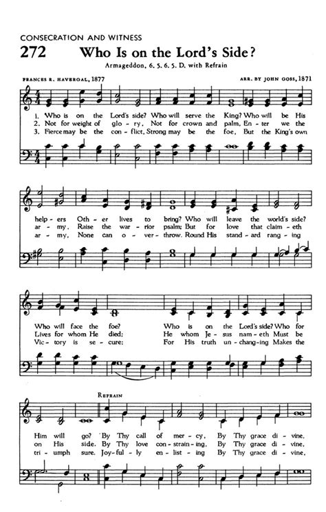 Who Is On The Lord S Side Sheet Music - slidesharetrick