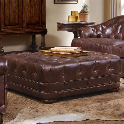 Leather Tufted Ottoman Coffee Table Ideas On Foter | vlr.eng.br