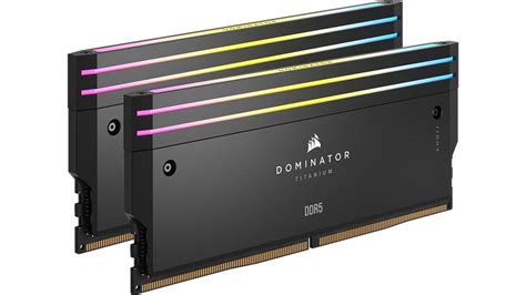 Corsair Dominator Titanium DDR5 Memory Released - Features Replaceable Top Bars | ThePCEnthusiast