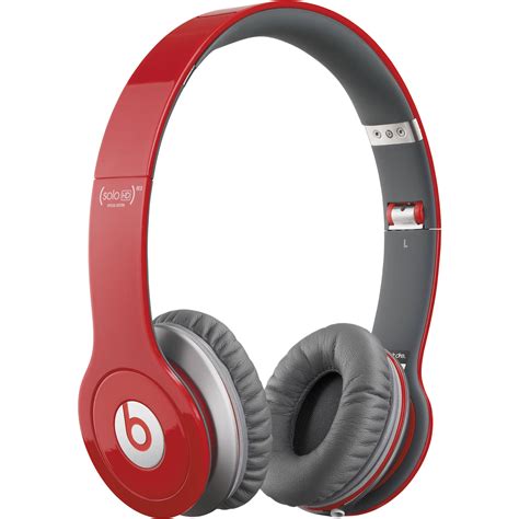 Beats by Dr. Dre Solo HD - On-Ear Headphones (Red) MH692AM/A B&H