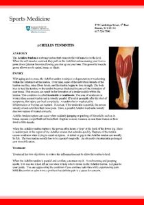 Download Achilles Tendonitis Exercises PDF | OiiDocs.com