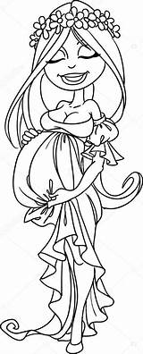 Pregnant Coloring Woman Mom Drawing Wecoloringpage Storks Movie Cartoon  sketch template
