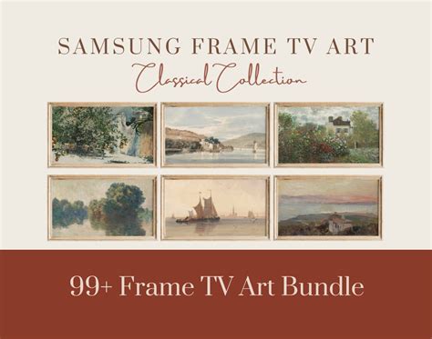 Samsung Frame TV Art Bundle Frame TV Art (Download Now) - Etsy