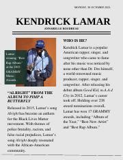 Kendrick Lamar: The Meaning and Impact of His Song 'Alright' on ...