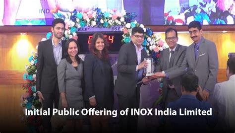 Initial Public Offering of INOX India Limited - JSA