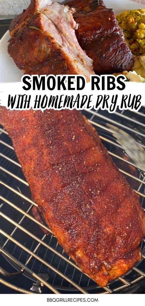 Smoked Mustard Dry Rub Ribs | Recipe | Rib recipes grill, Dry rub recipes, Dry rub for ribs