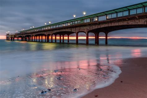 Sunset At Boscombe Pier | Lorraine Finney Photography