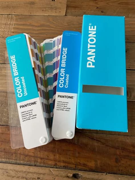PANTONE COLOR BRIDGE Guide Set, Coated & Uncoated $175.00 - PicClick