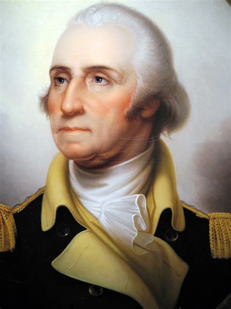 General George Washington portrait by Rembrandt Peale at National Portrait Gallery Washington DC ...