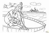 Navy Ships Coloring Pages Kids Sketch Page sketch template