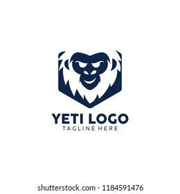 Yeti Logo Design Stock Vector (Royalty Free) 1184591476 | Shutterstock