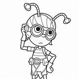Beat Bugs Coloring Pages sketch template