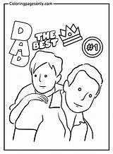 Dad The Best Coloring Page  Free Printable Pages sketch template