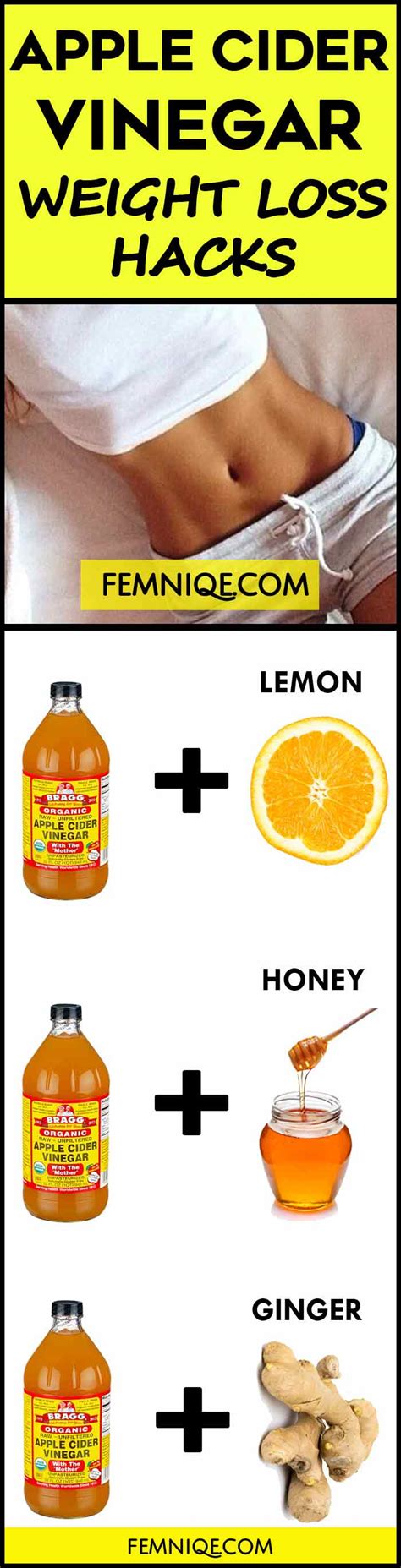 How To Use Apple Cider Vinegar for Weight Loss - Femniqe