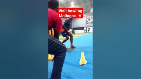 Malinga bowling action 💥 #youthtv99 #shorts #viral - YouTube