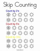 Skip Counting Coloring Page  Twisty Noodle sketch template