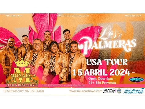 LOS PALMERAS EN CONCIERTO ! Tickets Boletos at Monarca Night Club | Las ...