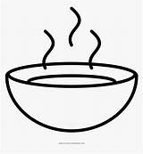 Bowl Of Soup Coloring Page sketch template