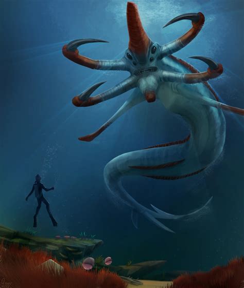 Subnautica - Reaper by quvr on DeviantArt