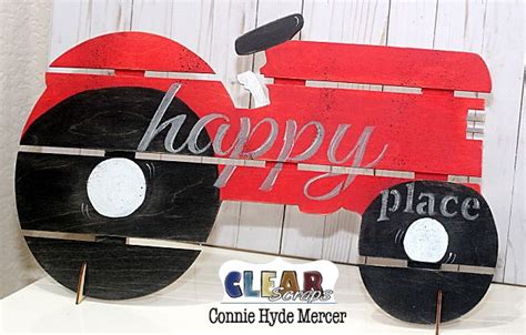 crafty goodies: Tractor DIY Pallet Shape~Clear Scraps!!!