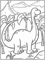 Brachiosaurus Coloring Page  Tims Printables sketch template