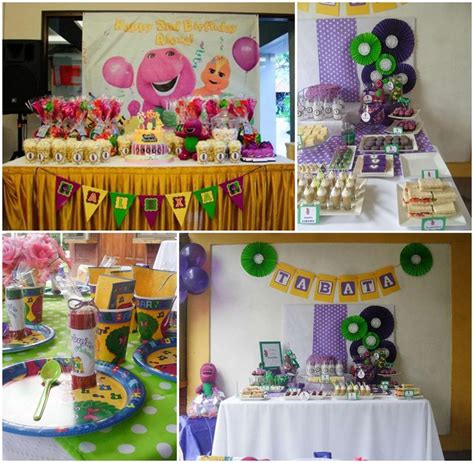 Pin on Barney Party Ideas