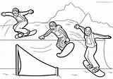 Snowboarding 9  Coloring Pages 24 sketch template